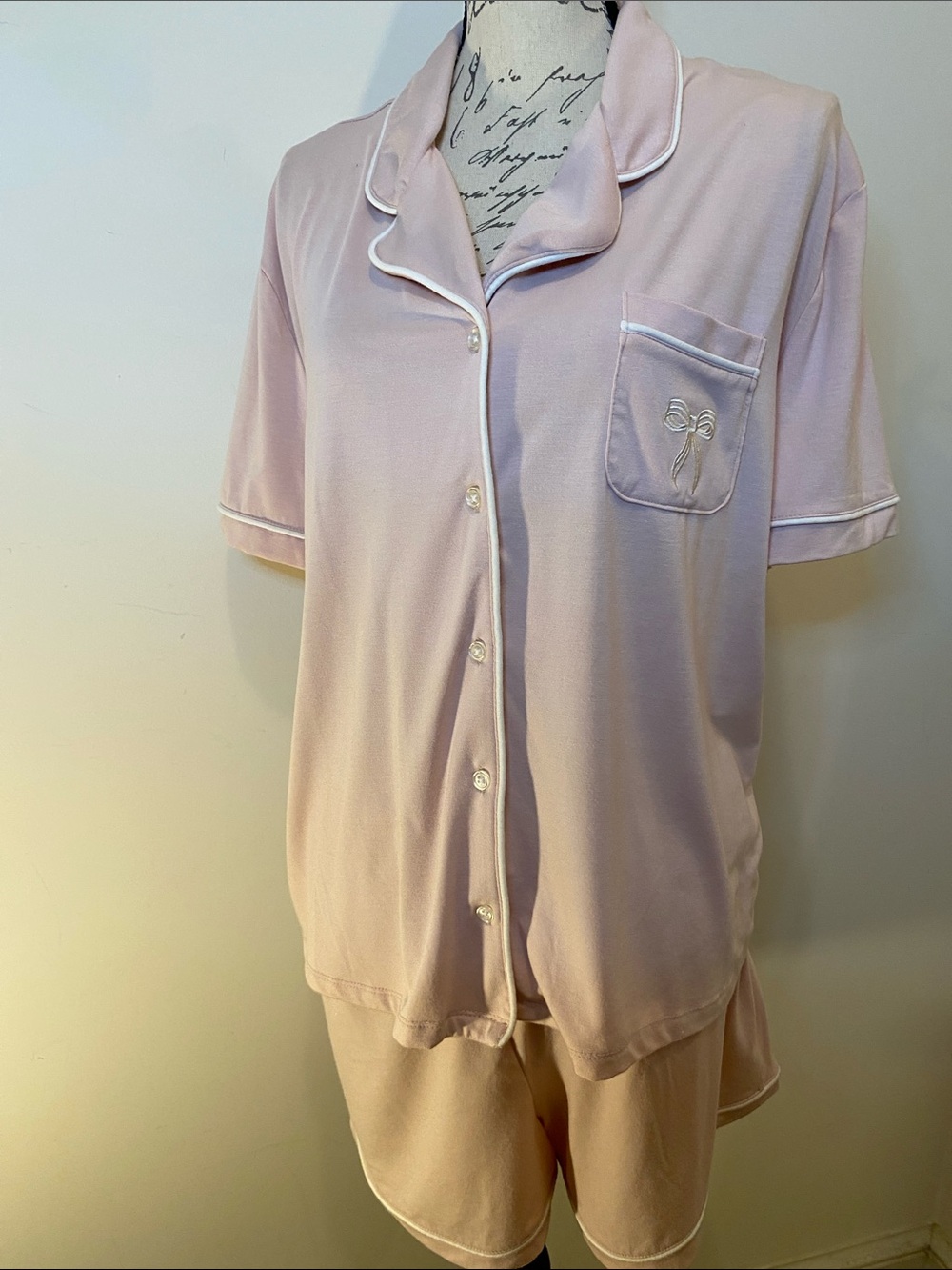Como Sleep Soft Modal Blend Pajama Shorts set XL